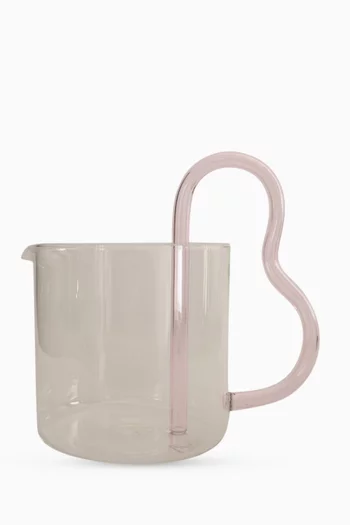 Bean Pitcher in Borosilicate Glass