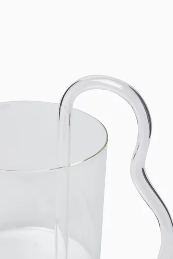 Bean Pitcher in Borosilicate Glass