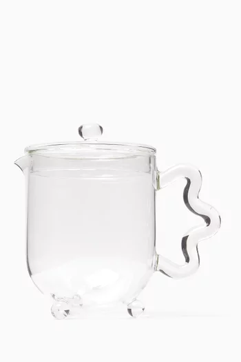 Bloom Teapot in Borosilicate Glass