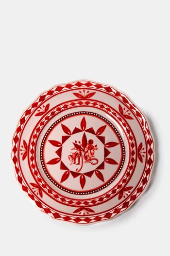 Rêverie des Pins Dining Plate in Porcelain
