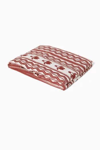 Les Allees De Pin Tablecloth in Linen