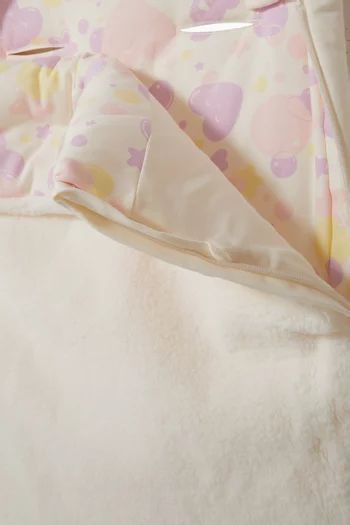 Ear Sleeping Bag in Faux Fur