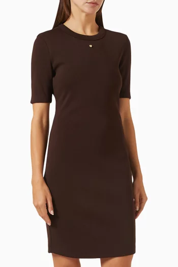 Slim-fit Midi Dress in Jersey