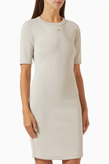Slim-fit Midi Dress in Jersey