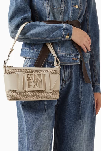 Shoulder Bag in Faux Leather