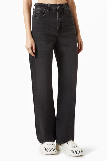 Wide-leg Jeans in Denim