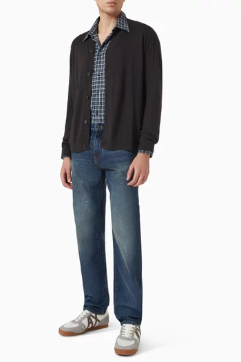 Straight-leg Jeans in Denim