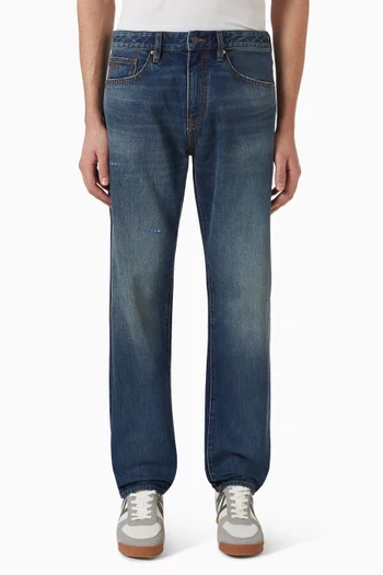 Straight-leg Jeans in Denim