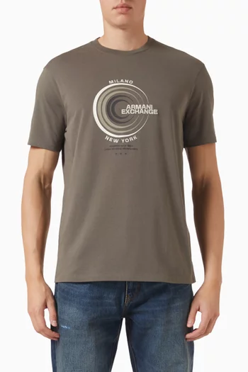 Slim-fit T-shirt in Cotton-jersey