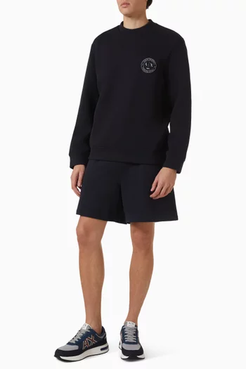 Logo-print Sweatshirt in Cotton