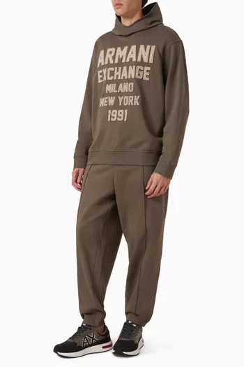 Drawstring Sweatpants in Cotton-terry