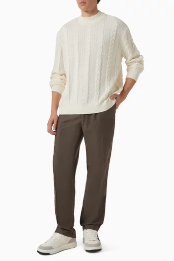 Straight-leg Pants
