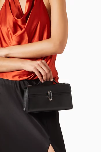 Small Symmetry Pochette Top Handle Bag in Leather