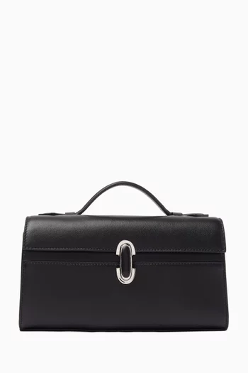 Small Symmetry Pochette Top Handle Bag in Leather