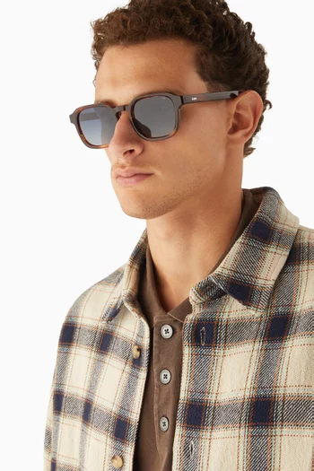 Knox Square Sunglasses in Acetate