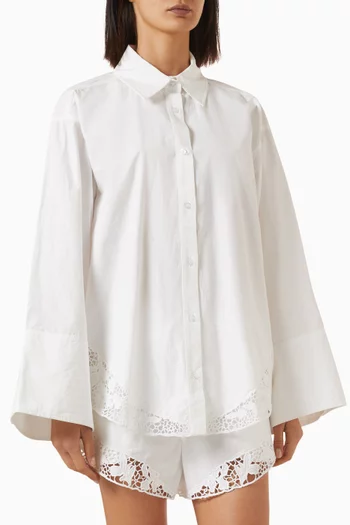 Oversized Shirt in Organic Cotton