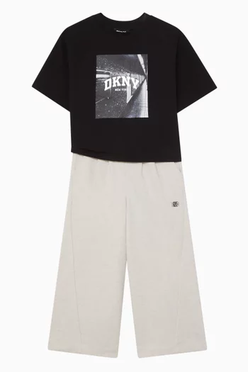 Printed T-shirt in Jersey