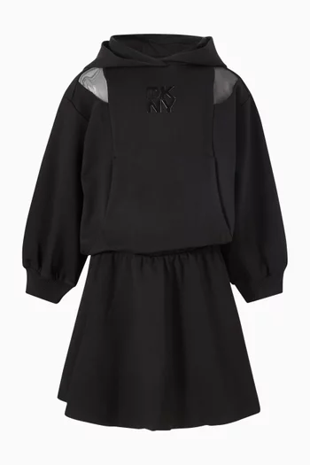Hooded Dress in Jersey