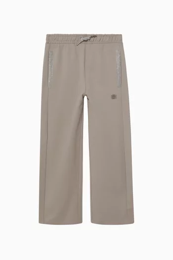 Crystal-embellished Pants