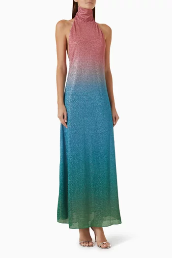 Lumière Turtleneck Maxi Dress