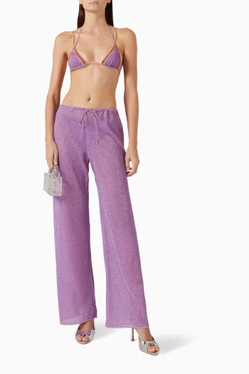 Lolita Animalier Pants in Lurex