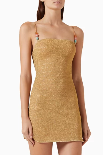 Lumiére Beads Mini Dress