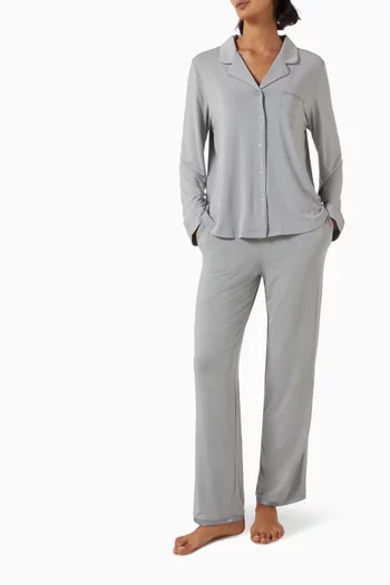 Allure Long-sleeves Pyjama Shirt