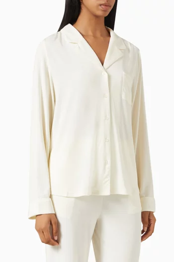 Allure Long-sleeves Pyjama Shirt