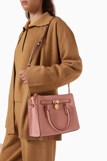 Small Satchel Crossbody Bag in Leather