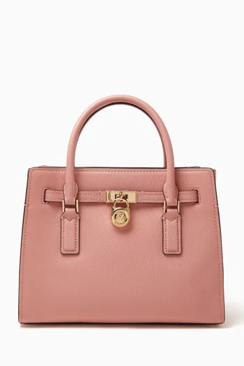 Small Satchel Crossbody Bag in Leather