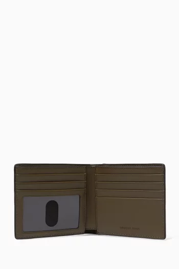 Hudson Billfold Wallet in Leather