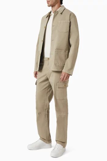 Chore Coat Jacket in Cotton-twill