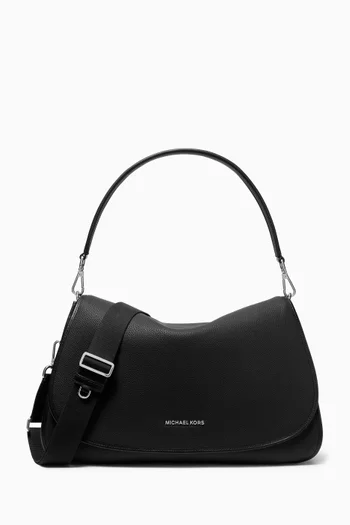 Extra Large Holmes Messenger Bag in Leather