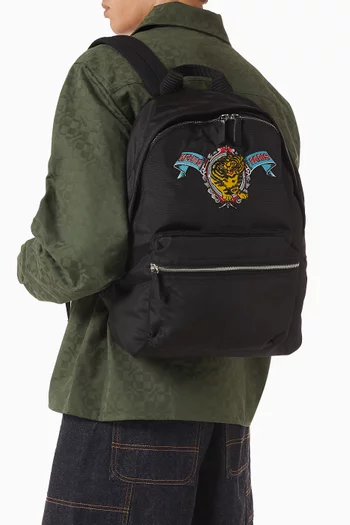 Jumping Tiger Backpack in Nylon
