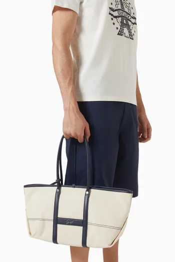 Kenzo Utility Reversible Shoulder Bag in Canvas & Leather