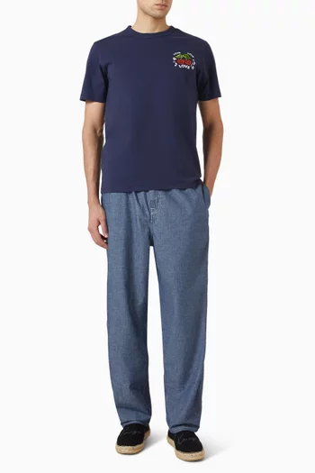 Loves Embroidered T-shirt in Cotton