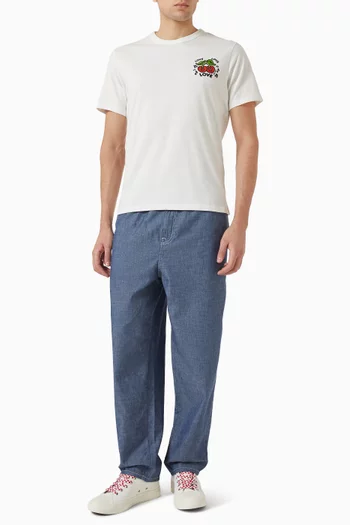 Loves Embroidered T-shirt in Cotton