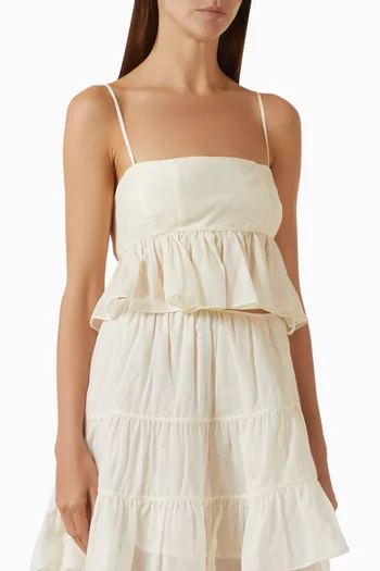 Dune Top in Cotton Voile
