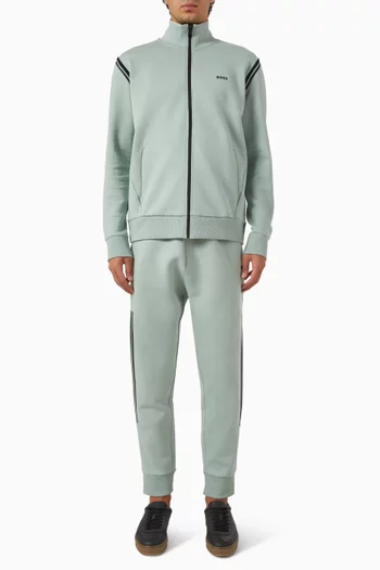 Logo Tracksuit Set in Cotton Blend