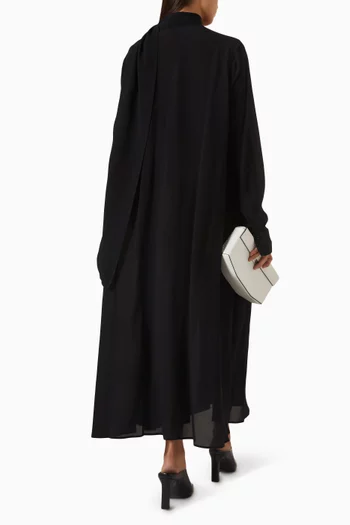 Scarf Midi Dress in Viscose