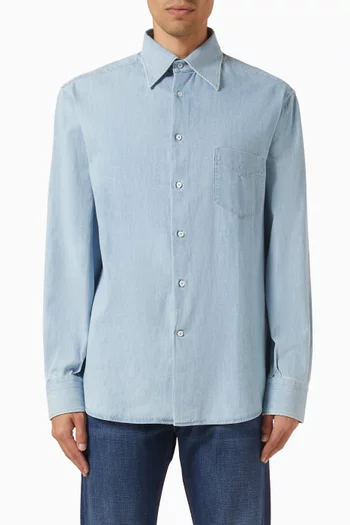 Shirt in Lightweight Denim