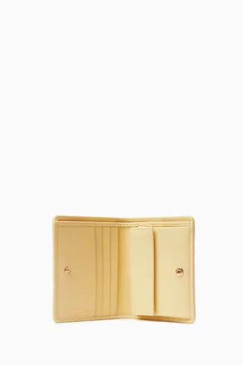 Small Wallet in Matelassé Nappa Leather