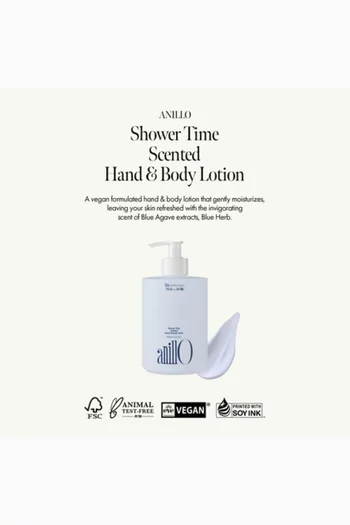 Shower Time Scented Hand & Body Lotion, 450ml