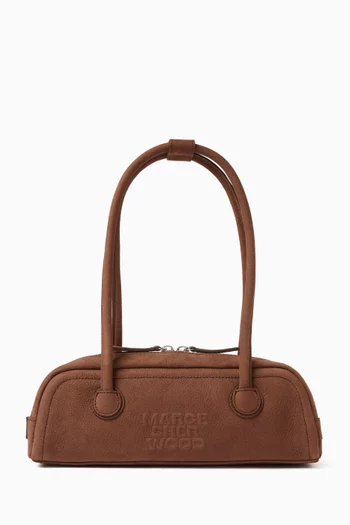 Soft Boston EW Mini Shoulder Bag in Nubuck Leather