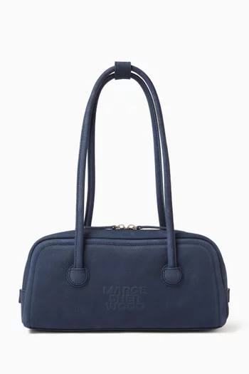 Soft Boston EW Shoulder Bag in Nubuck Leather