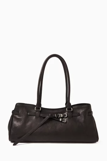 Soft Grandma Shoulder Bag in Nappa Leather