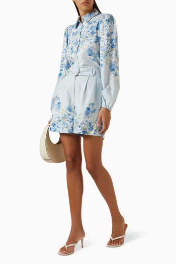 Yascleo Shorts in Linen-blend