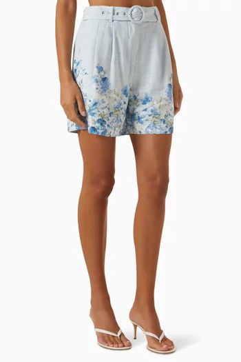 Yascleo Shorts in Linen-blend