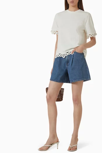 Yasgemma Shorts in Denim