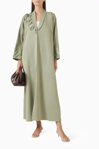 Bead-embellished Abaya